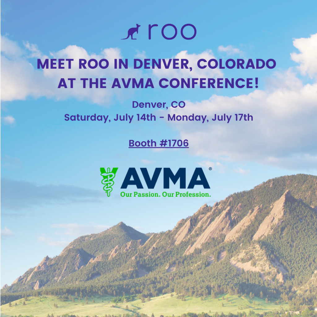 Roo at AVMA Conference 2023 Denver CO